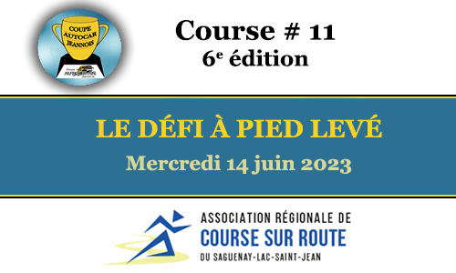 Défi à pied levé